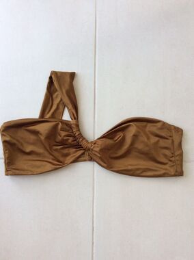 Good American Bali Swim Bikini Top One Shoulder Swimwear Minimalist Resortwear